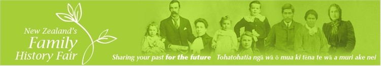 New Zealand Family History Fair logo